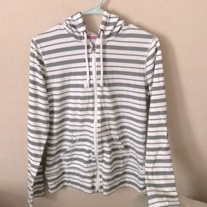 Blue/White zippy jacket